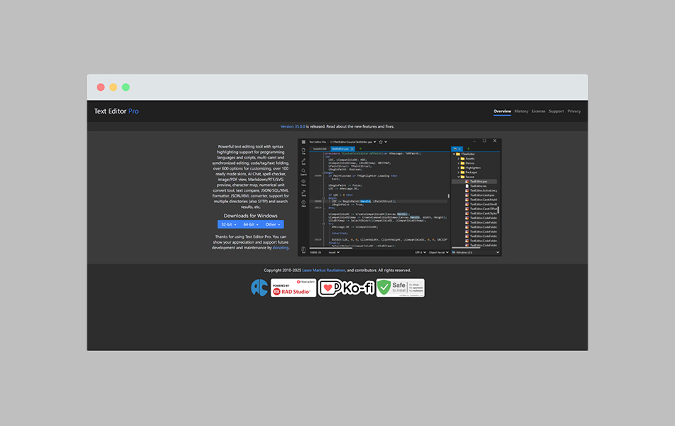 文本代码编辑器 Text Editor Pro