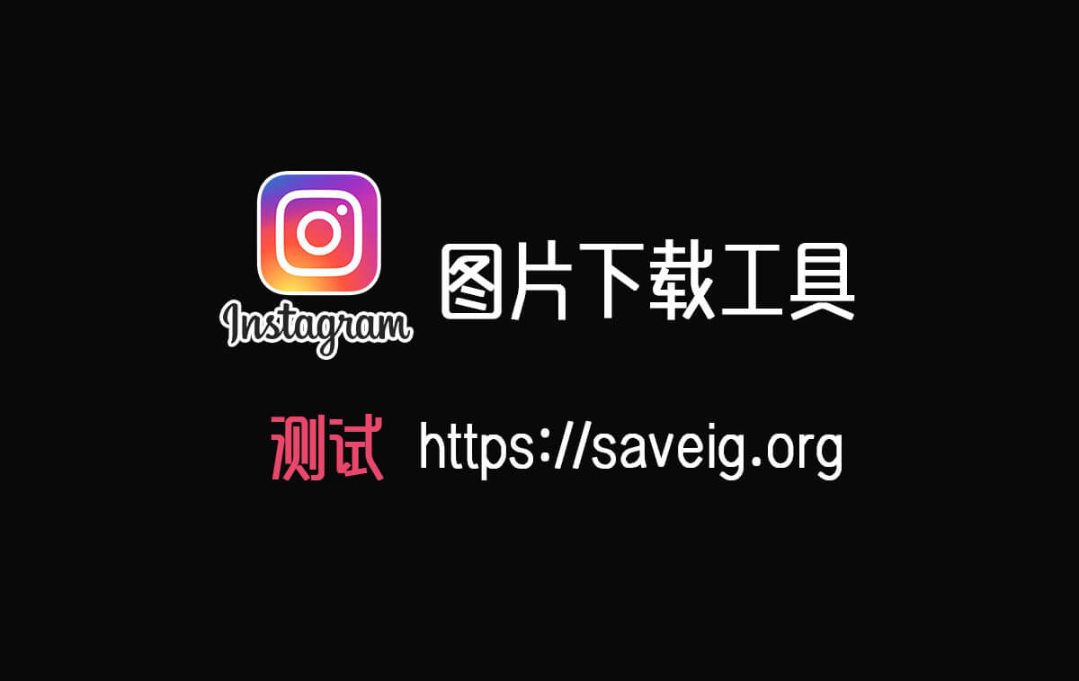 Instagram图片视频下载工具2