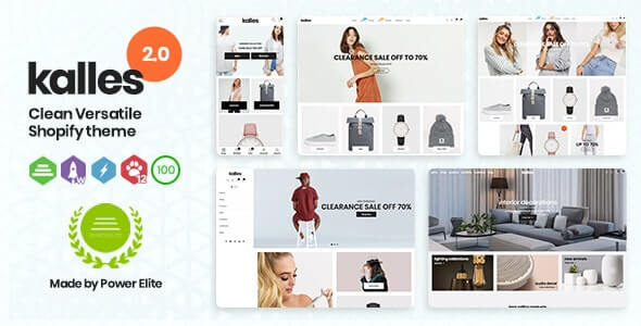 Shopify主题Kalles 1.1 免费下载