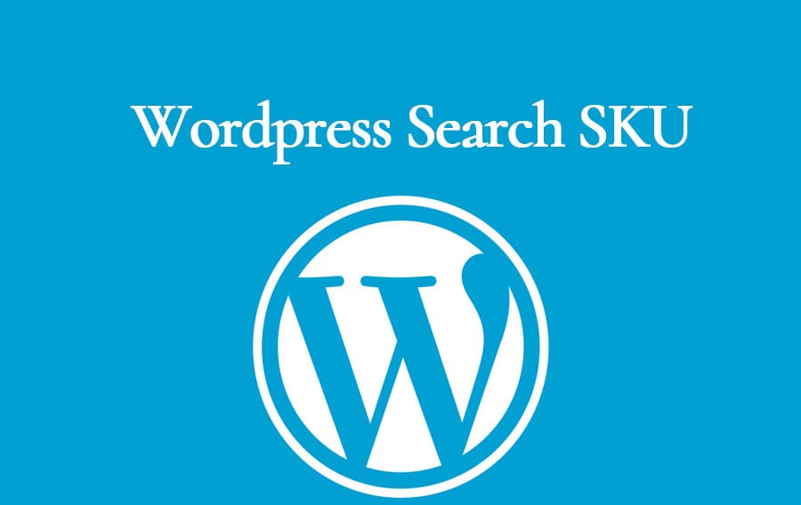 Wordpress Search SKU